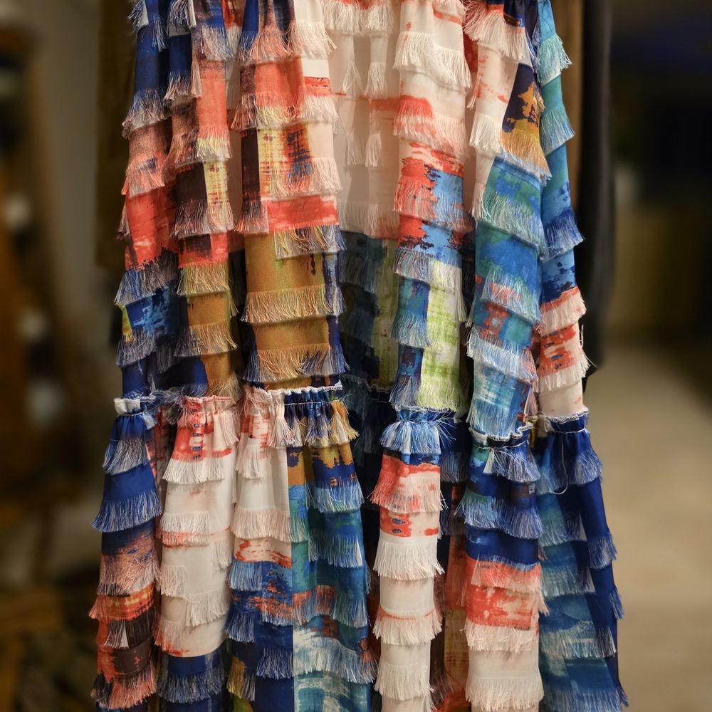 Belle Badgley Mischka Dress.  Sz. 6. - Picture 4 of 8
